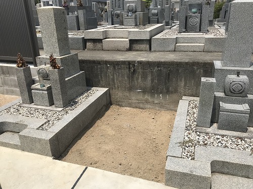 茨木市土行山墓地でお墓じまい