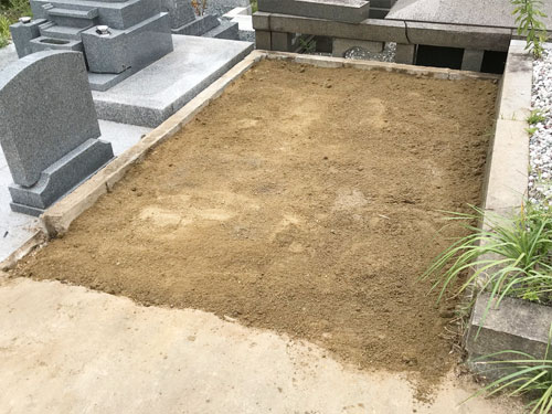 神戸市立まいこ墓地でお墓じまい