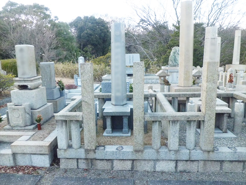 神戸市兵庫区の神戸市立鵯越墓園でお墓じまい