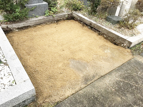 神戸市北区の神戸市立鵯越墓園でお墓じまい