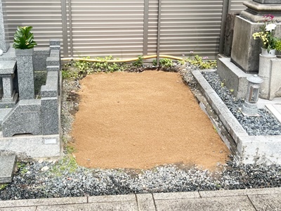 大阪市西淀川区の花川墓地でお墓じまいさせていただきました。のアイキャッチ画像