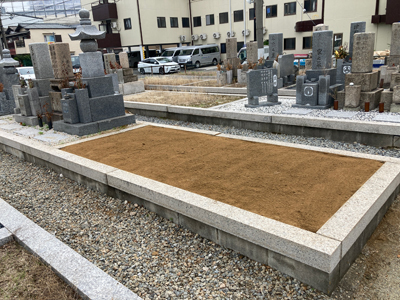 尼崎市の上守部墓園でお墓じまいさせていただきました。のアイキャッチ画像