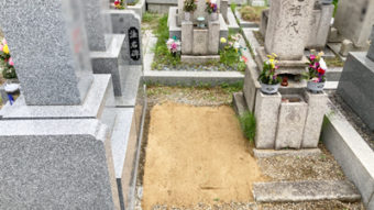 東大阪市の鴻池墓地でお墓じまいさせていただきました。のアイキャッチ画像