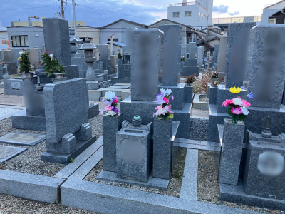 高井田墓地（東大阪市）